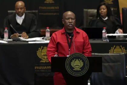 SOUTH AFRICA: EFF Leader Julius Malema & Five MPS Face Sanctions For SONA Disruption