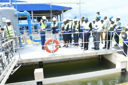 Deputy Speaker Thomas Tayebwa Delighted By Completion Of Katosi Water Facility, Merits NWSC Boss Silver Mugisha For Not Disappointing Ugandans