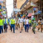 Uganda's Gen Muhoozi Kainerugaba Inspects Ongoing Road Works In Kampala City