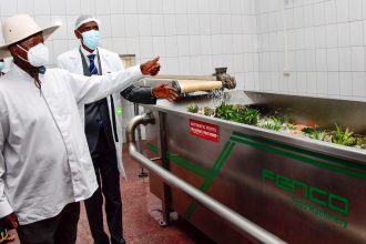 President Yoweri Kaguta Museveni Has Commissioned Kike Tropical Fruits Processing Plant In Nakasongola District