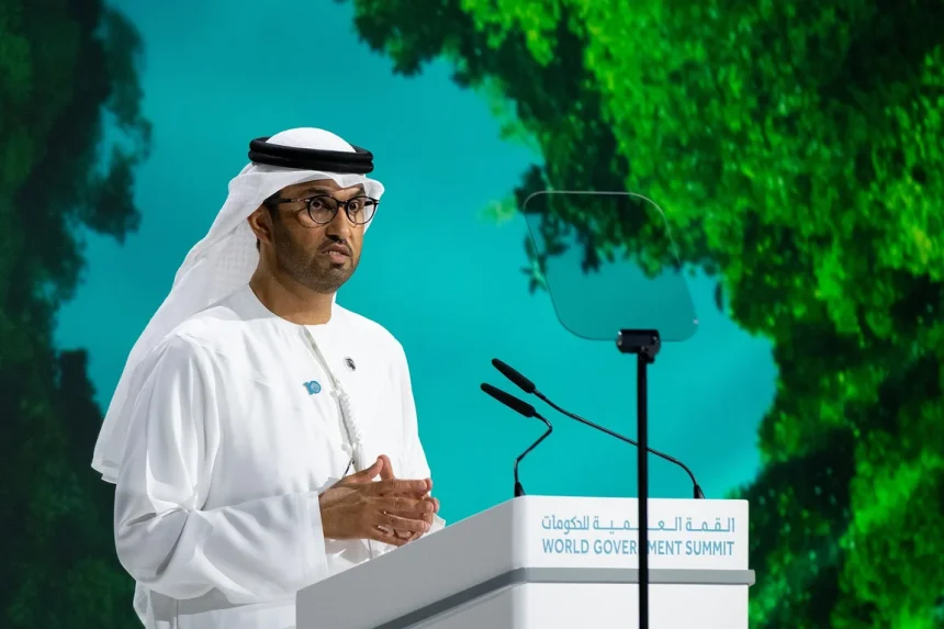 UAE-DUBAI COP28 President Dr. Sultan Al Jaber’s Opening Plenary Speech
