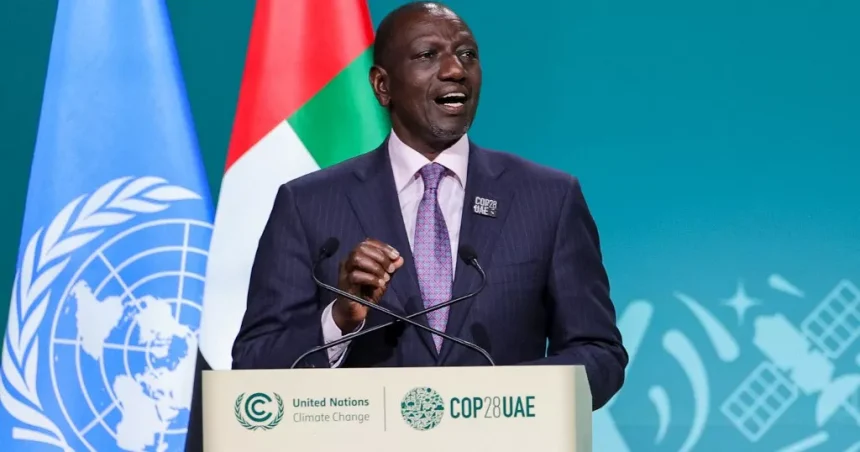 Kenya's President William Ruto Urges Global Action At COP28 Amid Climate Crisis in Eastern Africa