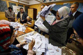 EGYPT: National Elections Authority Begins Vote Counting