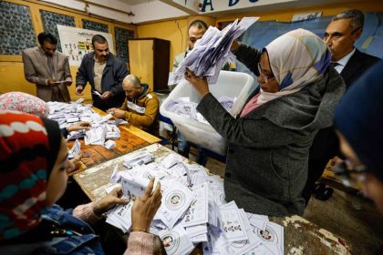 EGYPT: National Elections Authority Begins Vote Counting