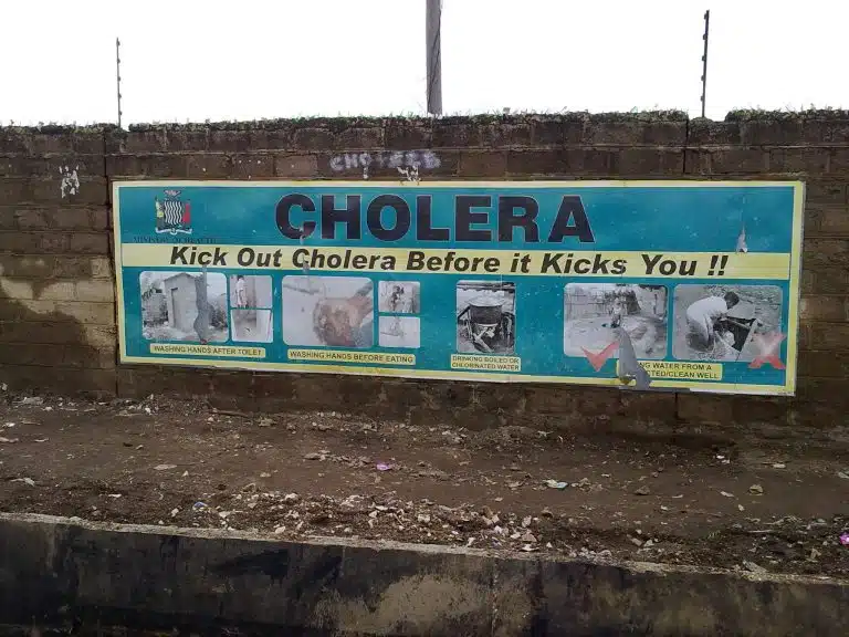 Zambia Government Intensifies Efforts In Fight Against Cholera As Death Toll Nears 100