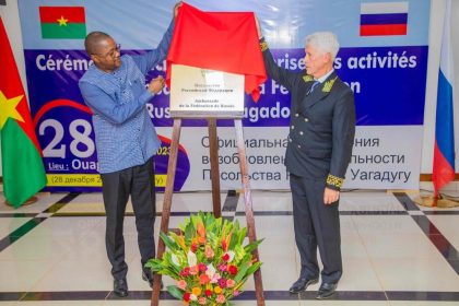 Russia Reopens Embassy In Burkina Faso After 31 Years