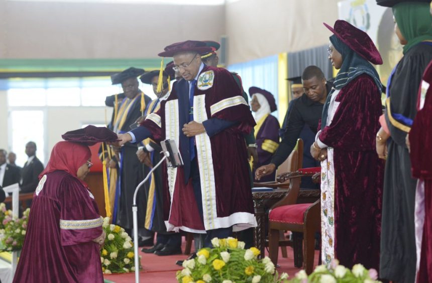 Tanzania's President Samia Suluhu Receives Third Honorary Doctorate