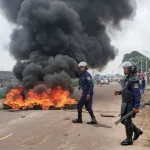 Protests Erupt In Kinshasa As Opposition Clash With Police Following Release Of Partial Results