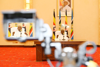 Uganda's President Yoweri Museveni Meets Media & Delivers End Of Year Message