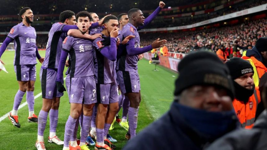 Arsenal 0 - 2 Liverpool LIVE: FA Cup Result