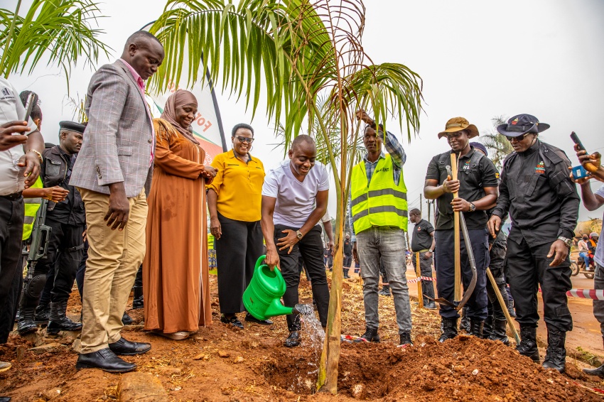 Businessman Hamis Kiggundu Supports Kampala Greening With 100,000 Trees