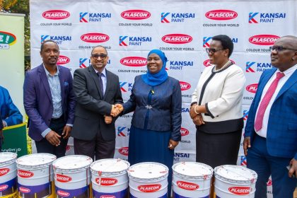 KCCA City Beautification Efforts Gets A Boost From Plascon Paints