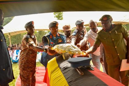 Bidding Farewell: Lt Allan Tukamuhabwa Commemorated For His Contribution In Combating ADF Terrorists