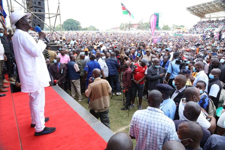 Opposition Leader Raila Odinga Urges President William Ruto To Curtail 'Taxation Appetite' In 2024