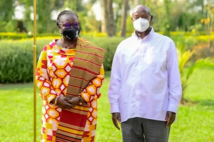 President Yoweri Museveni Bids Farewell To Outgoing UNDP Representative