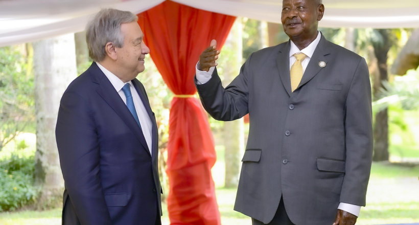 President Museveni Meets UN Secretary General Antonio Guterres