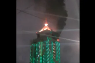 Fire Breaks Out At Kenya's Old Mutual Towers During New Year Celebrations