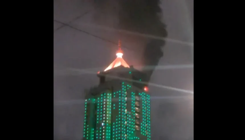 Fire Breaks Out At Kenya's Old Mutual Towers During New Year Celebrations
