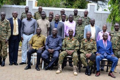 UPDF, Senior Local Leaders Committed To Strengthening Civil-Military Cooperation In Karamoja