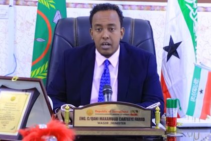 Somaliland Defence Minister Abdiqani Mohamoud Resigns Over Sea Access Deal With Ethiopia
