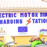KCCA Launches Electric Motorbike Charging Station
