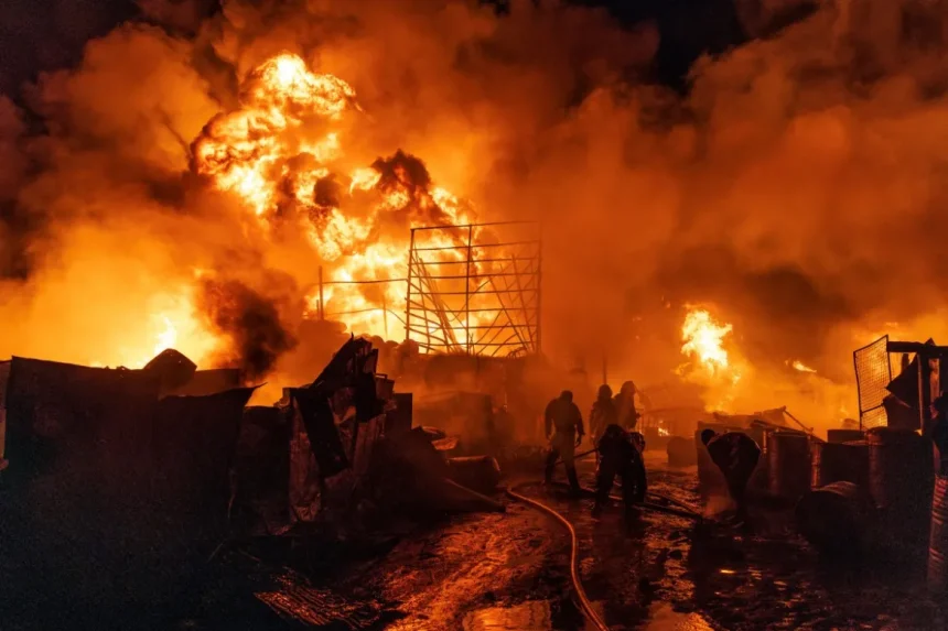 Gas Explosion Triggers ‘Huge Ball Of Fire’ In Kenya’s Capital Nairobi