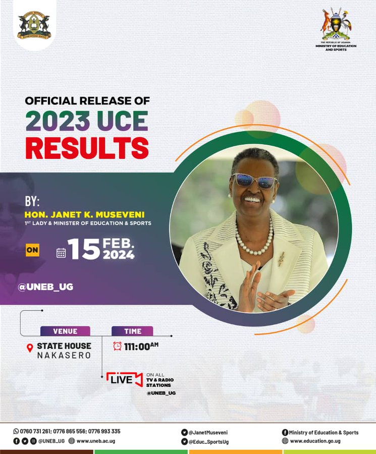 Just In: UNEB Releases UCE Results For 2023