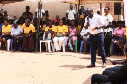NRM Youth Leaders Donate Iron Sheets To Roof Luwero Market