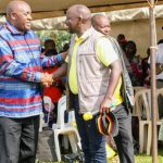 Minister Chris Baryomunsi commends NRM's Godfrey Kiwanda On Kisoboka Agriculture Exhibition