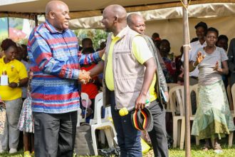 Minister Chris Baryomunsi commends NRM's Godfrey Kiwanda On Kisoboka Agriculture Exhibition