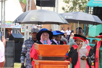 ONC Boss Hajjat Namyalo Commends Mwanje Shafiq For Skilling Youths As Thousands Graduate In Various Disciplines From Excel Vocational Training
