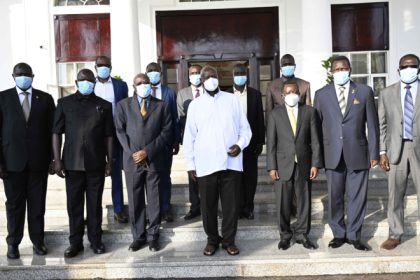 President Museveni Receives Report On Teso Sub-Region