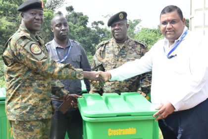 UPDF Receives Donation From Crest Tank Ltd For Tarehe Sita