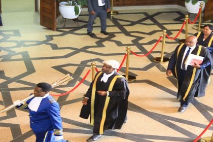 Parliament Honours Late Namibian President Hage Geingob