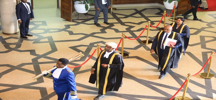 Parliament Honours Late Namibian President Hage Geingob