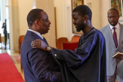 Senegal's Outgoing Leader Macky Sall Meets With President-elect Diomaye Faye