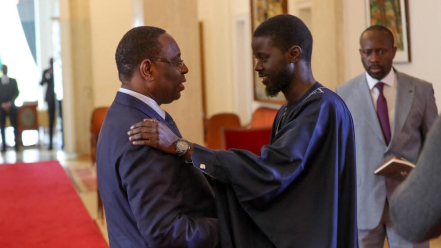 Senegal's Outgoing Leader Macky Sall Meets With President-elect Diomaye Faye