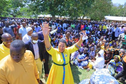 Speaker Anita Among Rallies Bukedea & Greater Teso To register With NRM