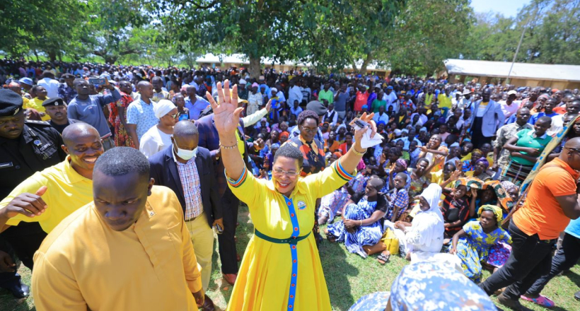 Speaker Anita Among Rallies Bukedea & Greater Teso To register With NRM