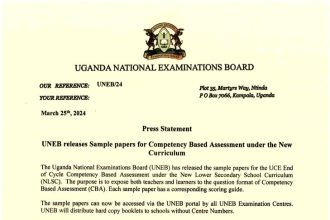 UNEB releases sample papers for new UCE curriculum