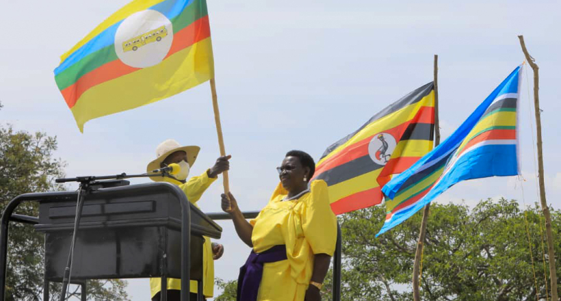President Museveni Tells People Of Dokolo NRM Is Uganda's Medicine During Campaign Rally For Janet Adongo
