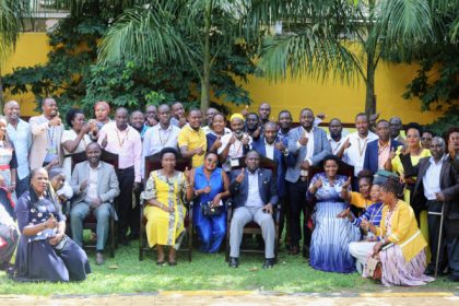Hon. Richard Todwong Meets NRM Wakiso District Leaders