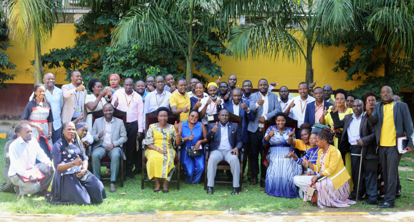 Hon. Richard Todwong Meets NRM Wakiso District Leaders