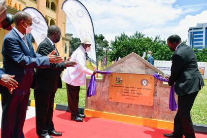 President Museveni Commissions New Supreme Court & Court Of Appeal buildings