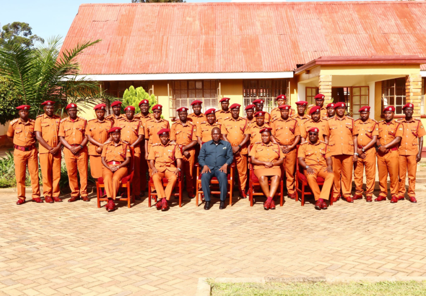NRM's SG. Richard Todwong Encourages Prison Officers To Prioritise Economic Empowerment To Population