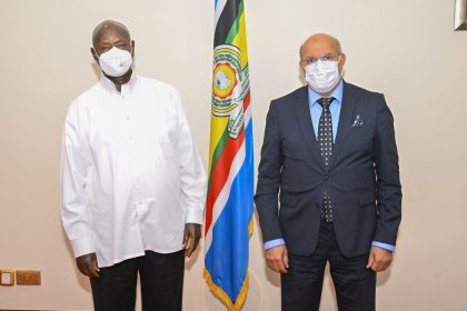 President Museveni Bids Farewell to Outgoing Algerian Ambassador