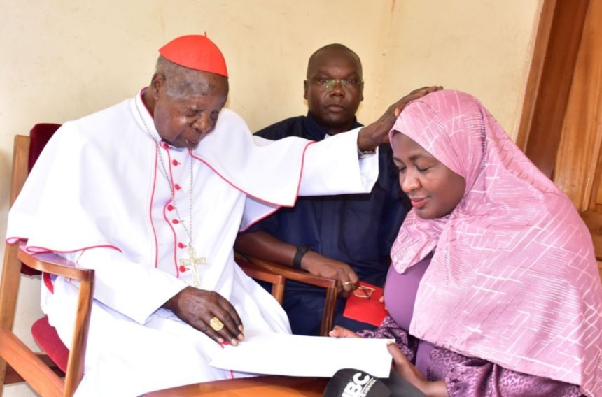 ONC Head Hajjat Namyalo Pays Courtesy Visit To Cardinal Wamala, Re-echoes Wealth Creation Among Catholics