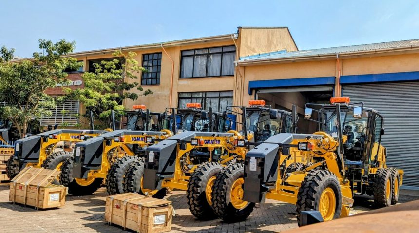 Government Empowers 16 New Districts with Essential Road Construction Machinery