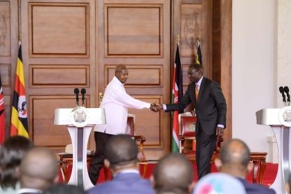 President Museveni Receives Warm Welcome At State House Nairobi From President William Ruto, Boosting Bilateral Ties