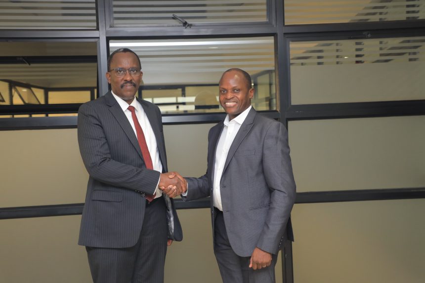 New Unilever Uganda Director Anthony Esyalai Pays A Courtesy Call To URA